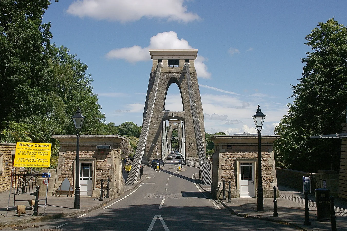 Clifton Suspension Bridge toll