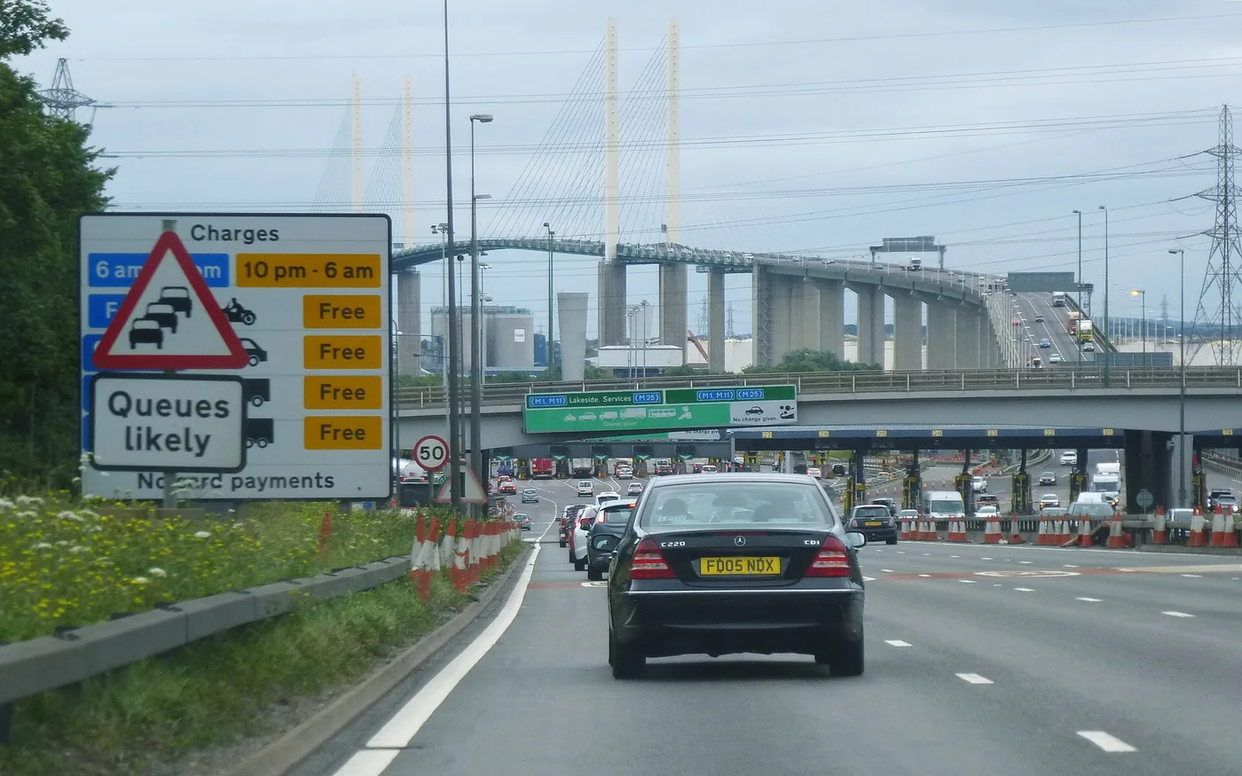 Dart Charge: Dartford Crossing charges