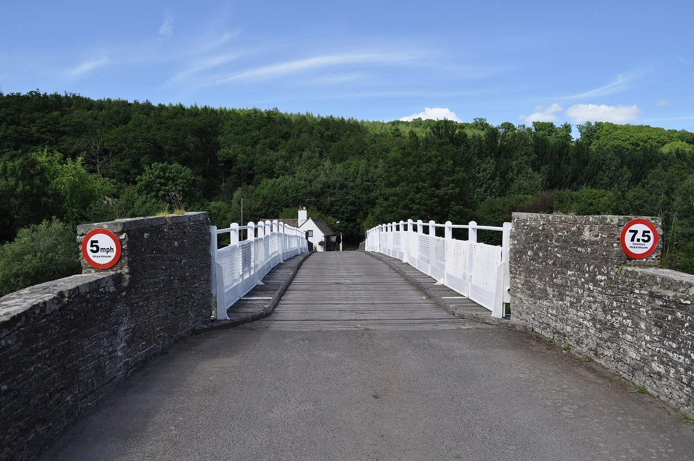 Whitney on Wye Toll Bridge